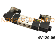 valve pneumatique AC220V AC110V DC24V de solénoïde du double 4V120-06